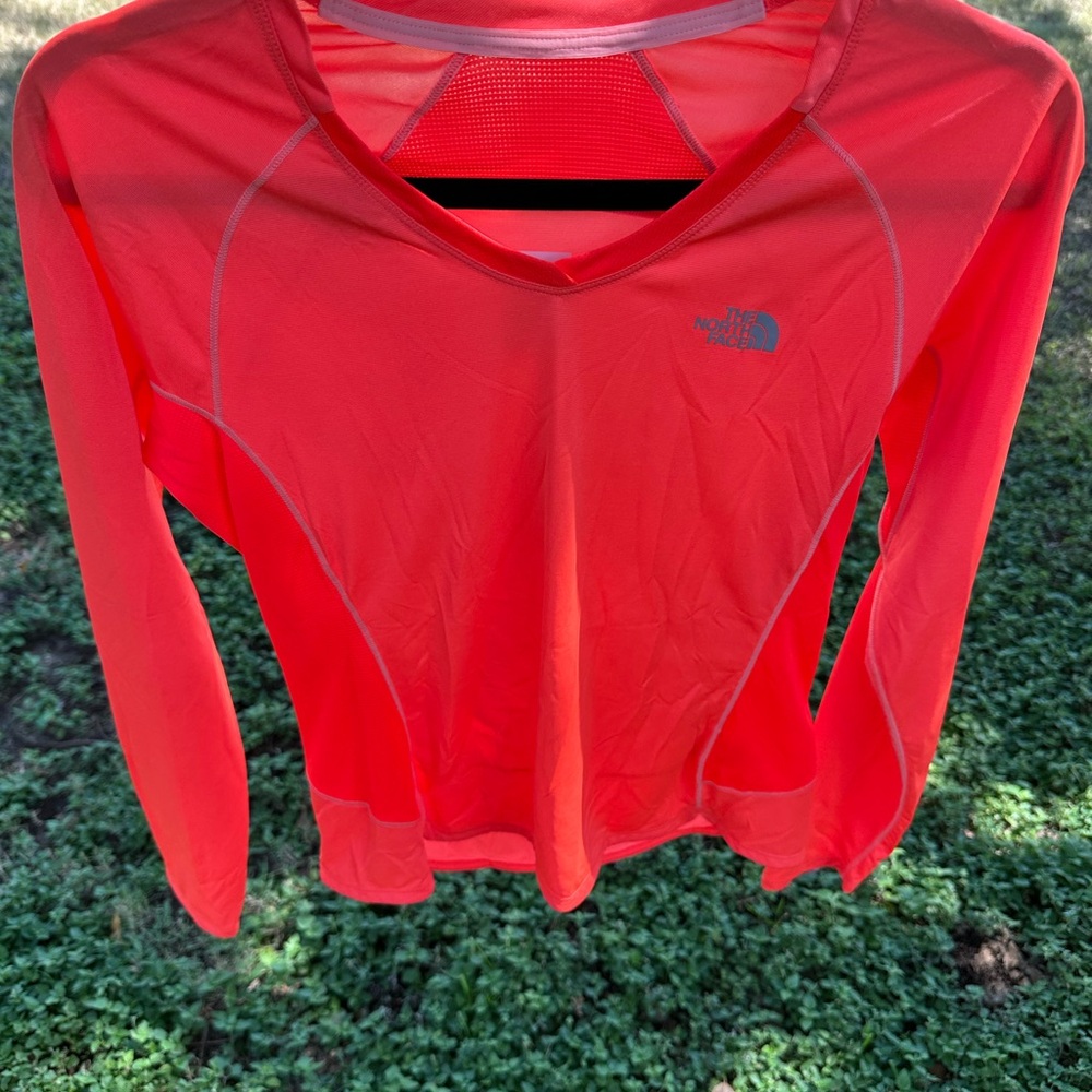 The North Face Women's Bright Coral Long Sleeve Top